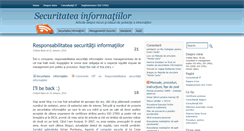 Desktop Screenshot of datasecurity.ro